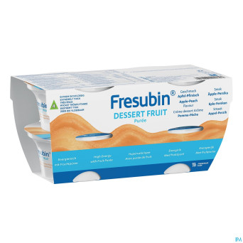 Fresubin dessert pomme-peche 4x125g