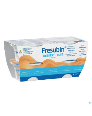 Fresubin dessert pomme-peche 4x125g