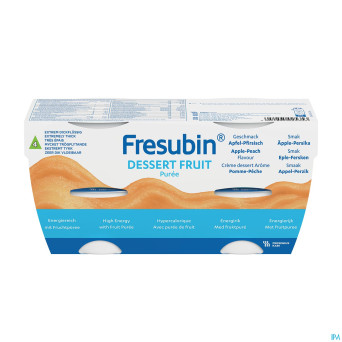 Fresubin dessert pomme-peche 4x125g
