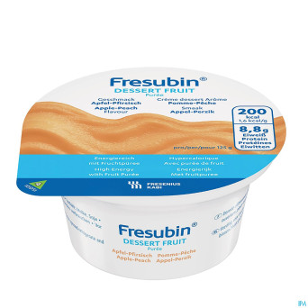 Fresubin dessert pomme-peche 4x125g