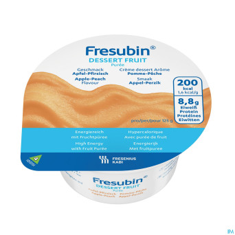 Fresubin dessert pomme-peche 4x125g