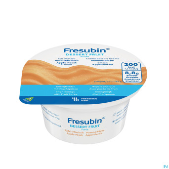 Fresubin dessert pomme-peche 4x125g