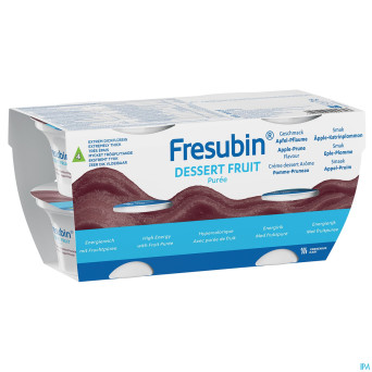 Fresubin dessert pomme-pruneau 4x125g