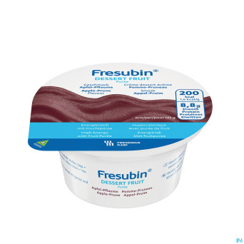 Fresubin dessert pomme-pruneau 4x125g