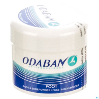 Odaban a/transpirant poudre pied-chaussure 50g