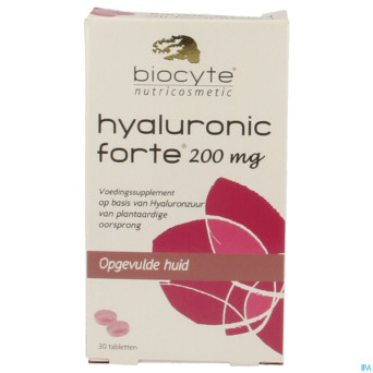 Biocyte hyaluronic forte 200mg comp 30