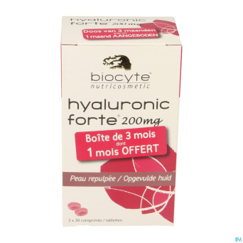 Biocyte hyaluronic forte 200mg comp 90