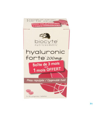 Biocyte hyaluronic forte 200mg comp 90