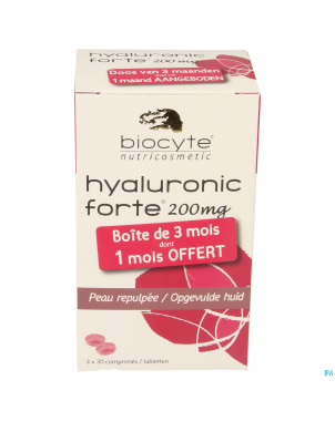 Biocyte hyaluronic forte 200mg comp 90