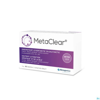 Metaclear    comp 60 metagenics
