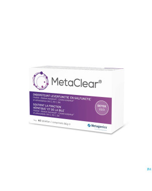 Metaclear    comp 60 metagenics