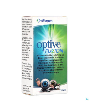 Optive fusion sol ster fl 10ml