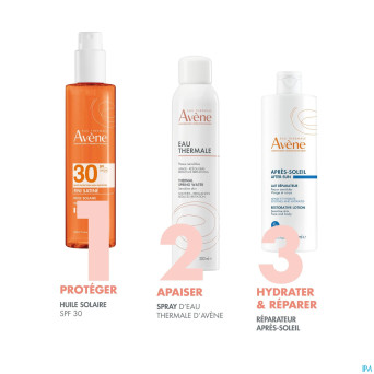 Avene sol spf30 huile sol    200ml