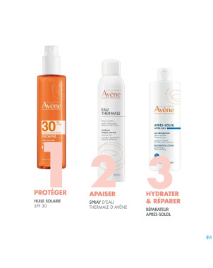 Avene sol spf30 huile sol    200ml