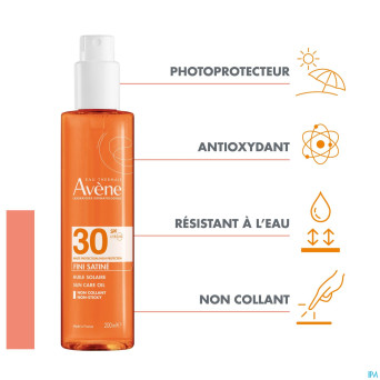 Avene sol spf30 huile sol    200ml