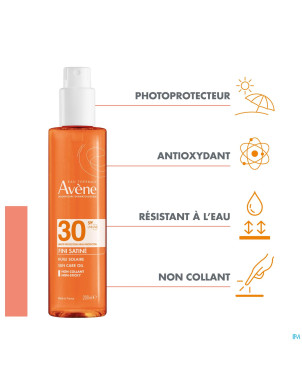 Avene sol spf30 huile sol    200ml
