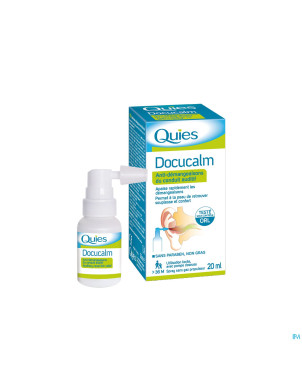 Quies docucalm a/demang.conduit auditif spray 20ml