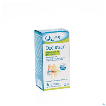 Quies docucalm a/demang.conduit auditif spray 20ml