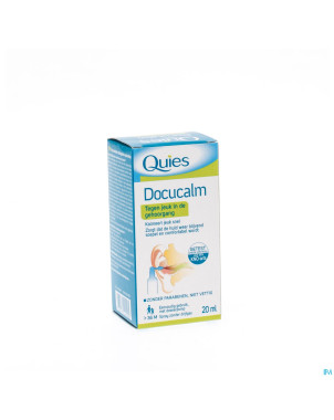 Quies docucalm a/demang.conduit auditif spray 20ml