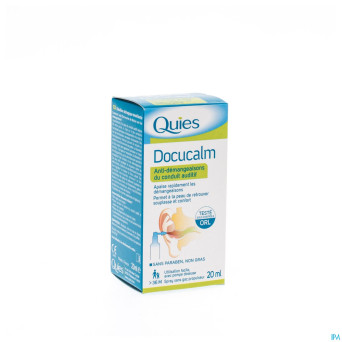 Quies docucalm a/demang.conduit auditif spray 20ml