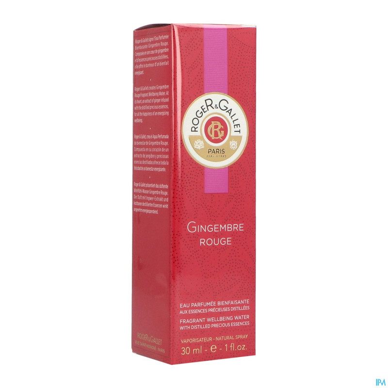 Roger&gallet gingembre rouge vapo    30ml