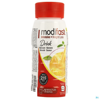 Modifast intensive repas boire banane    236ml