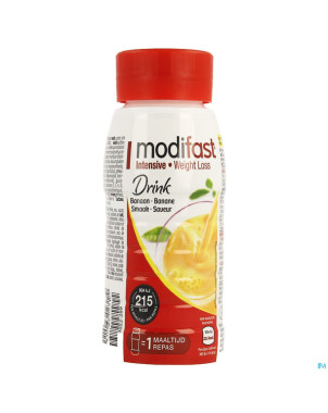 Modifast intensive repas boire banane    236ml