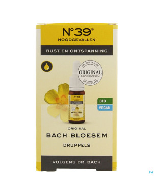 Fleurs de bach bio n39 urgence    gutt 10ml