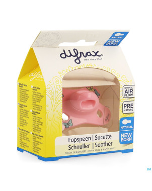 Difrax sucette natural newborn
