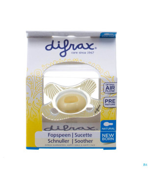 Difrax sucette natural newborn