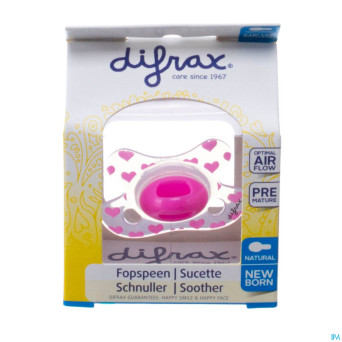 Difrax sucette natural newborn