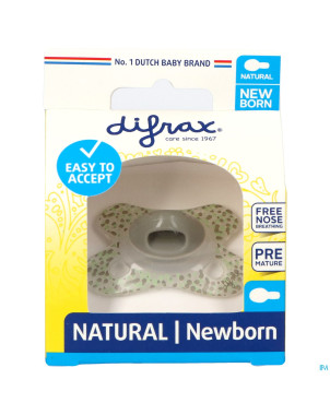 Difrax sucette natural newborn