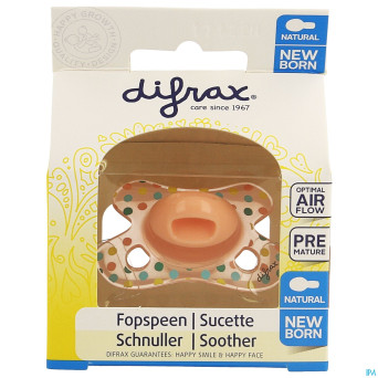 Difrax sucette natural newborn