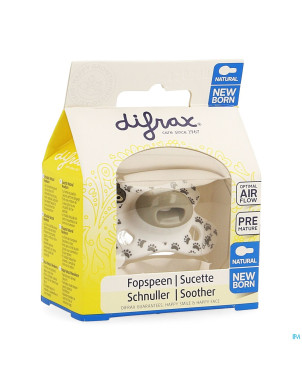 Difrax sucette natural newborn boy