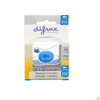 Difrax sucette natural newborn boy