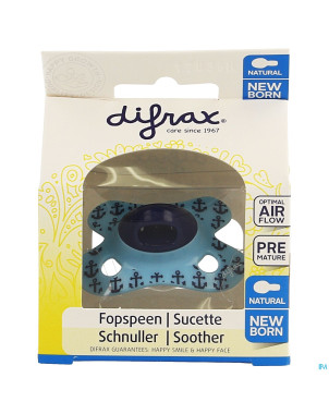 Difrax sucette natural newborn boy