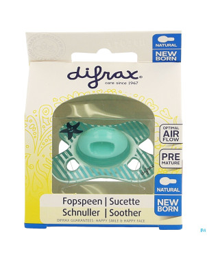 Difrax sucette natural newborn boy