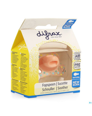 Difrax sucette natural newborn girl