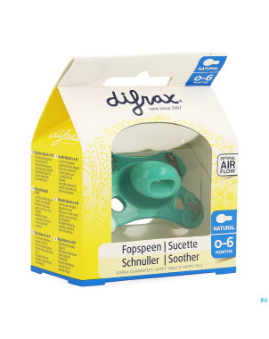 Difrax sucette natural 0-6m