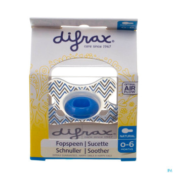 Difrax sucette natural 0-6m