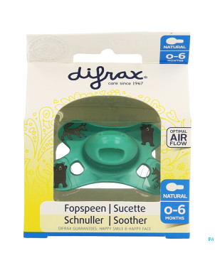 Difrax sucette natural 0-6m