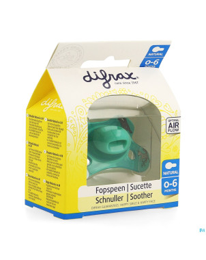 Difrax sucette natural 0-6m boy