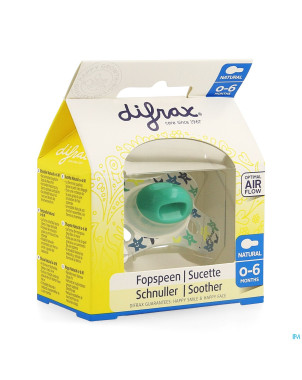 Difrax sucette natural 0-6m boy