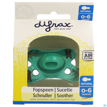 Difrax sucette natural 0-6m boy