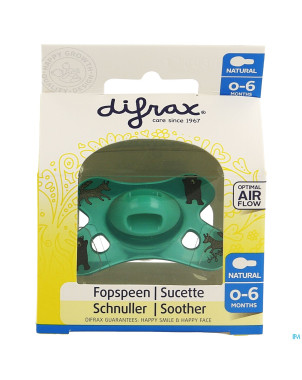 Difrax sucette natural 0-6m boy