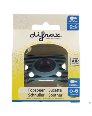 Difrax sucette natural 0-6m boy