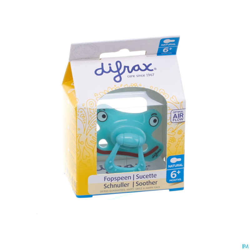 Difrax sucette natural 6m+