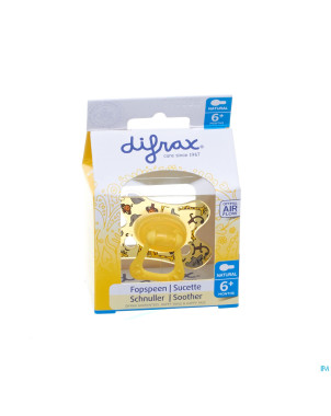 Difrax sucette natural 6m+