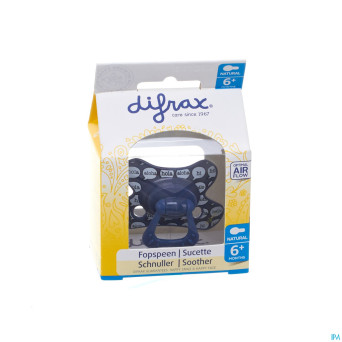 Difrax sucette natural 6m+