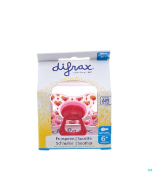 Difrax sucette natural 6m+